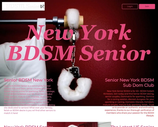 BDSM Senior New York Logo
