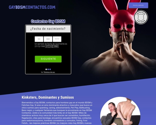 Gay BDSM Contactos Logo