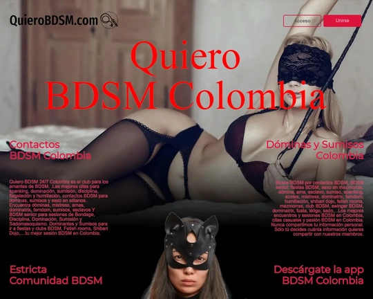 Quiero BDSM Colombia